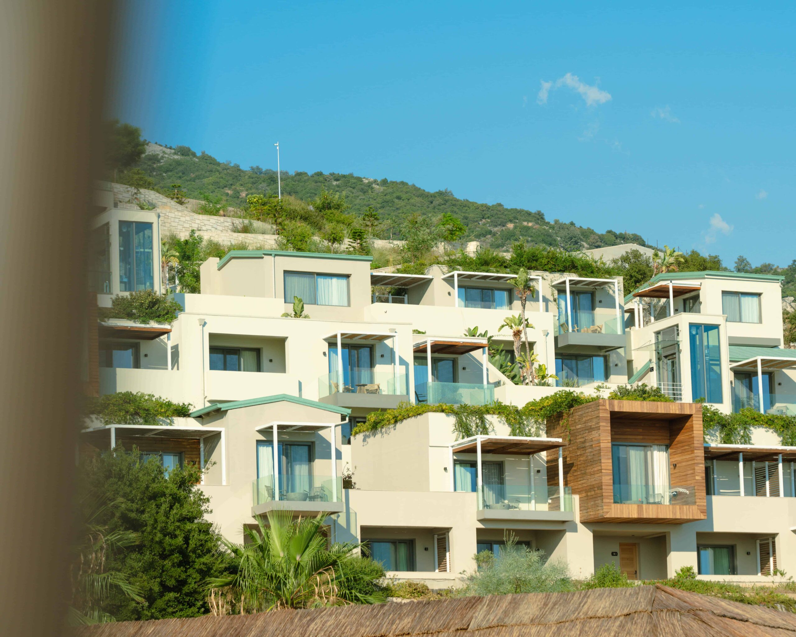 facade of hotel rooms of folie marine